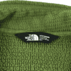 North Face Sweater Green Waffle Knit Sweatshirt Pullover Adult MEDIUM