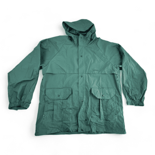 Cabelas Raincoat Green Rain Jacket Adult LARGE
