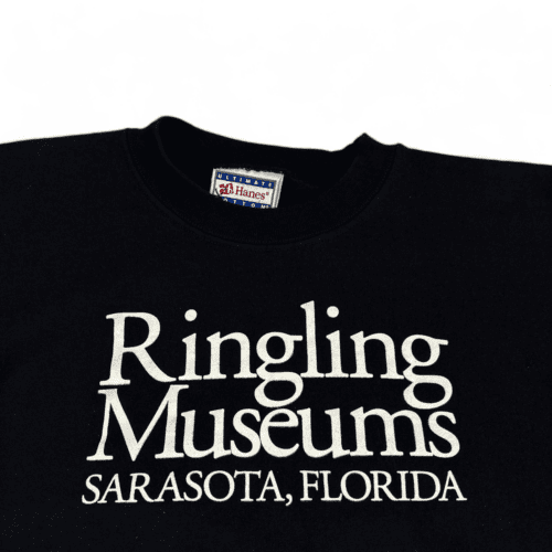 Ringling Museums Sweater Sarasota Florida Circus Brothers Black Adult EXTRA LARGE