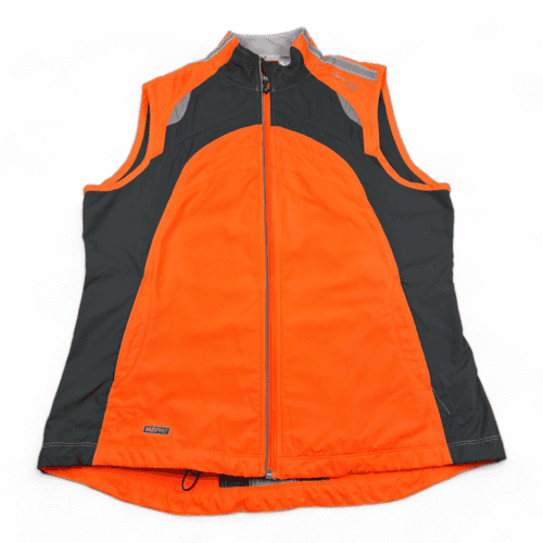 Saucony Vest ViziPRO Orange Running Reflective Safety Visibility Womens LARGE