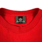Vintage Einstein Shirt Red 90s Rietveld Adult EXTRA LARGE