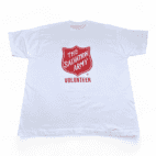 Vintage Salvation Army Shirt 90s White Adult XXL 2XL