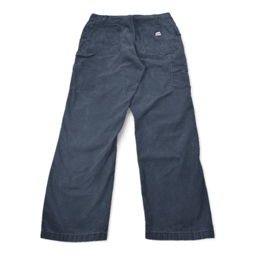 Berne Pants Navy Blue Carpenter Workwear Mens 34x31