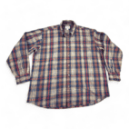 Cabelas Shirt Plaid Heavyweight Button Up Long Sleeve Adult EXTRA LARGE