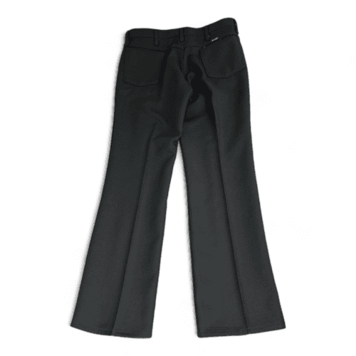 Vintage Wrangler Pants 90s Wrancher Black Dress Jeans Mens 35x32
