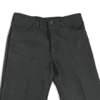 Vintage Wrangler Pants 90s Wrancher Black Dress Jeans Mens 35x32