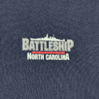 Battleship North Carolina Shirt Y2K Blue Adult LARGE