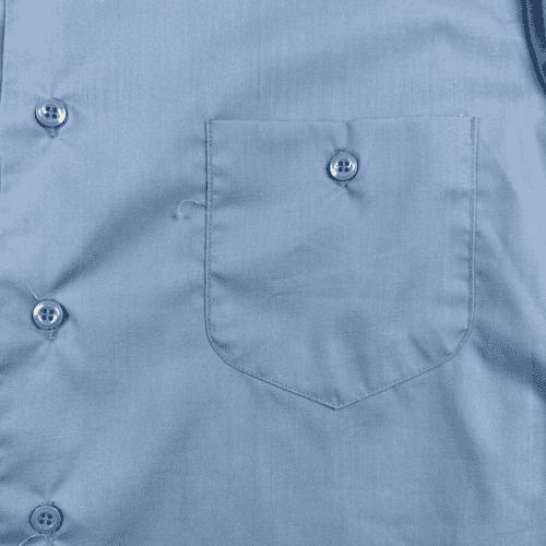 Work Shirt Patch Uniform Blue Gas Company Osh Kosh B'Gosh Adult LARGE