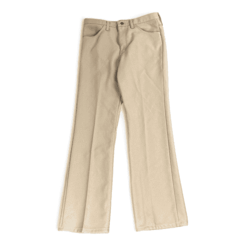 Wrangler Pants Wrancher Beige Dress Jeans Mens 33x32