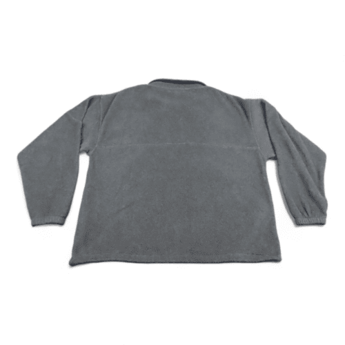 Big Dogs Sweater Gray Fleece Quarter Zip Adult EXTRA LARGE