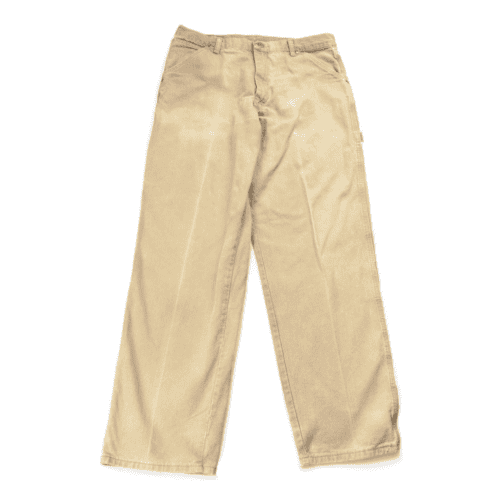Wrangler Jeans Beige Hero Carpenter Workwear Mens 34x32