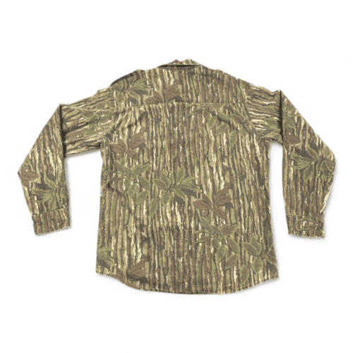 Vintage Realtree Shirt 80s Hunting Camo Tree Bark Sports Afield Adult MEDIUM