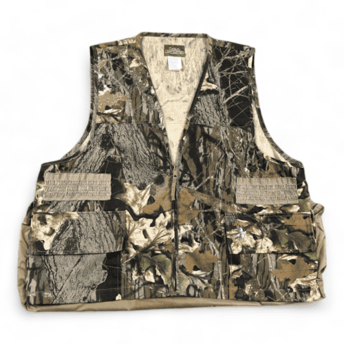 Quail Unlimited Hunting Vest Camo Break Up Adult EXTRA LARGE