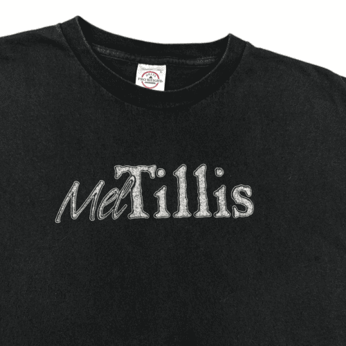 Vintage Mel Tillis Shirt Black 90s Country Music Adult LARGE