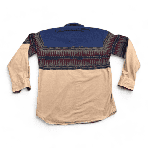 Vintage Western Shirt Roper Southwest Yoke Navajo Aztec Adult MEDIUM