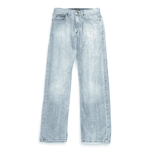 Vintage Lee Jeans 90s Light Wash Straight Leg Regular Fit Mens 29x31