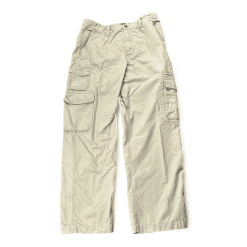 Eddie Bauer Cargo Pants Beige Relaxed Fit Mens 34x32